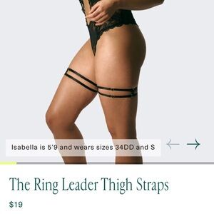 SYRN The Ring Leader Thigh Straps